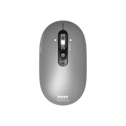 PORT CONNECT Mouse | PURE MAC | Wireless | Bluetooth | Gris clair No name