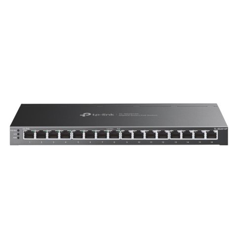 TP-Link JetStream TL-SG2016P przełącznik sieciowy L2/L3/L4 Gigabit Ethernet (10/100/1000) Obsługa PoE Czarny No name
