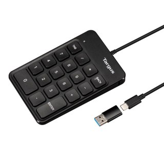 Targus AKP13GL klawiatura numeryczna Uniwersalne USB Czarny Targus