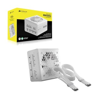 Corsair RM Series RM1000e moduł zasilaczy 1000 W 24-pin ATX ATX Biały Corsair
