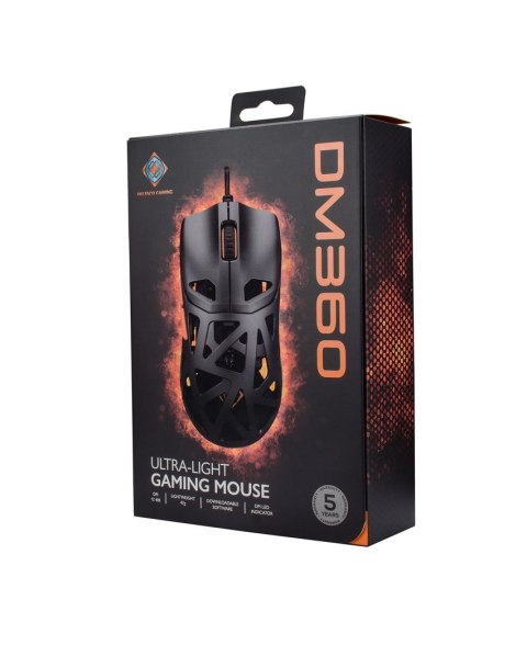 Deltaco Gaming GAM-187 myszka Oburęczny USB Typu-A Optyczny 12400 DPI No name