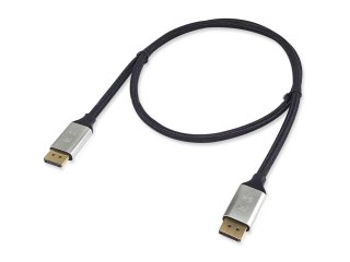 Equip 119265 kabel DisplayPort 5 m Aluminium, Czarny EQUIP