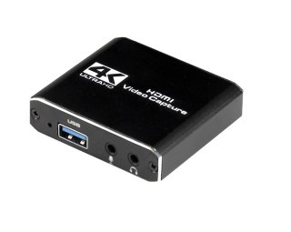 Gembird UHG-4K2-01 zewnętrzna karta graficzna usb Czarny GEMBIRD