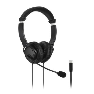 Kensington Słuchawki z mikrofonem, USB-C, Hi-Fi Kensington