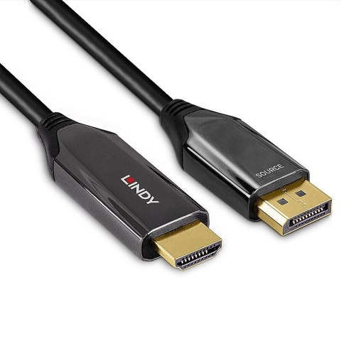 LINDY DisplayPort an HDMI 8K60 o 4K120 Adapterkabel aktiv 2m LINDY