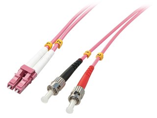 LINDY LWL-Duplexkabel LC/ST OM4 10m 50/125Ă¦m Multimode LINDY