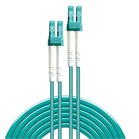 Lindy 46375 kabel InfiniBand / światłowodowy 15 m LC Turkusowy LINDY