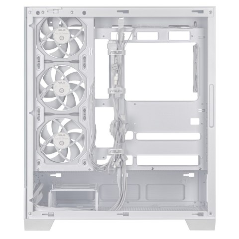 ASUS A31 Plus TG ARGB WHITE Midi Tower Biały ASUS