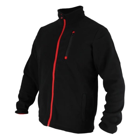 Bluza polarowa 300g/m2, rozm. s, kolor czarny Dedra