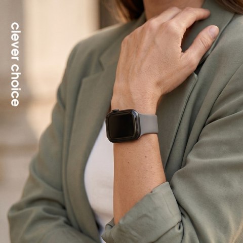 Crong Liquid - Pasek do Apple Watch 38/40/41/42 mm (fango) Crong