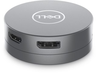 DELL DA305 Przewodowa USB 3.2 Gen 2 (3.1 Gen 2) Type-C Srebrny Dell