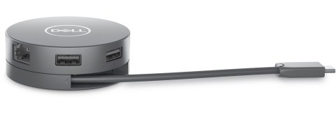 DELL DA305 Przewodowa USB 3.2 Gen 2 (3.1 Gen 2) Type-C Srebrny Dell
