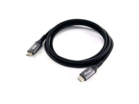 Equip 128381 kabel USB USB4 Gen 3x2 1,2 m USB C 40 Gbit/s 240 W Czarny EQUIP
