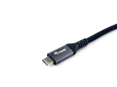 Equip 128381 kabel USB USB4 Gen 3x2 1,2 m USB C 40 Gbit/s 240 W Czarny EQUIP