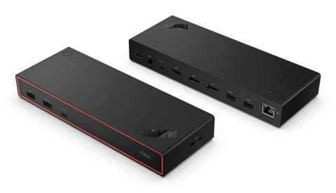 Lenovo ThinkPad USB4 Dock 5000 (with 135W Adapter) Przewodowa Czarny Lenovo