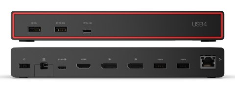 Lenovo ThinkPad USB4 Dock 5000 (with 135W Adapter) Przewodowa Czarny Lenovo