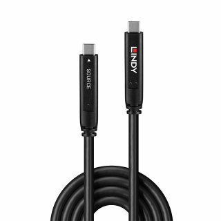 Lindy 10m USB 3.2 Gen 2 & DP 1.4 Type C Hybrid Cab LINDY