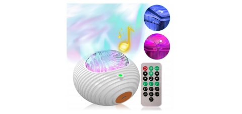 Mary's projektor ufo galaktyka rgbw z pilotem Eco Light