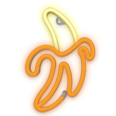 Neon led banan biały żółty bat + usb flne10 forever light TelForceOne