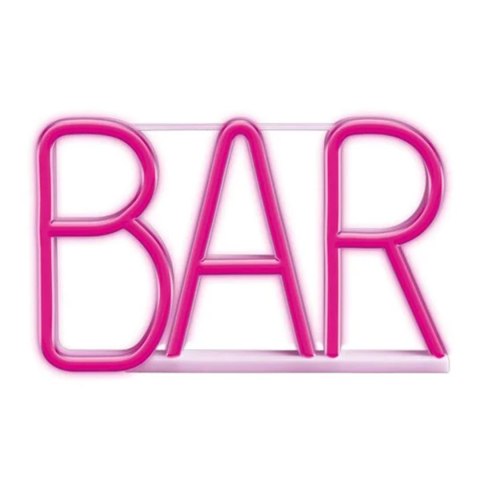 Neon led bar róż bat + usb flne24 forever light TelForceOne