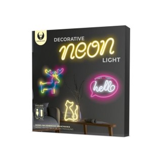 Neon led łoś multikolor bat + usb flne12 forever light TelForceOne