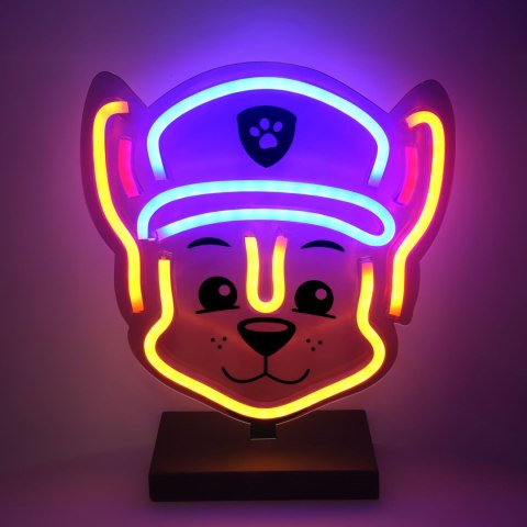 Neon led na podstawce psi patrol - chase ow-120346 PLASTROL