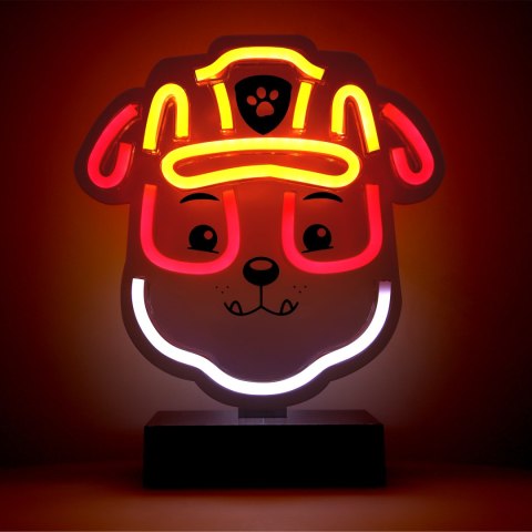 Neon led na podstawce psi patrol - rubble ow-120446 PLASTROL