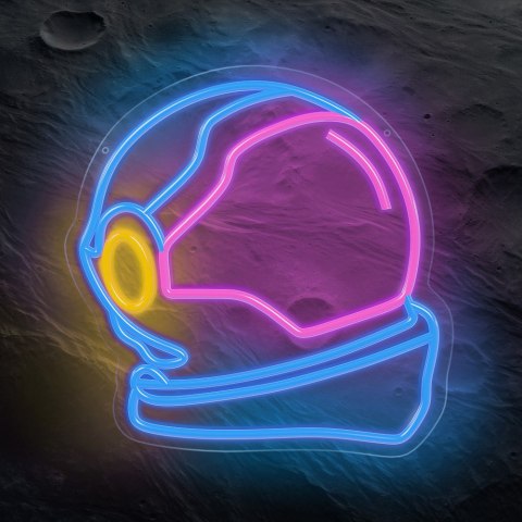 Neon plexi led astronauta multikolor fpne22 forever light PLASTROL