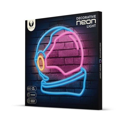 Neon plexi led astronauta multikolor fpne22 forever light PLASTROL