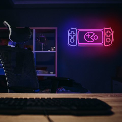 Neon plexi led konsola do gier multikolor fpne27 forever light PLASTROL