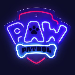 Wiszący neon led na plexi psi patrol - logo ow-130146 PLASTROL