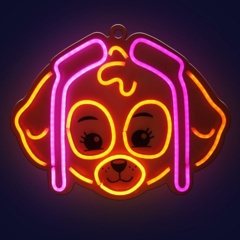 Wiszący neon led na plexi psi patrol - skye ow-130546 PLASTROL