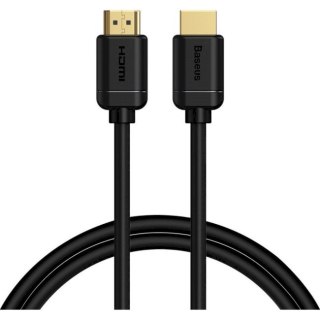 Baseus CAKGQJ01 kabel HDMI 2 m HDMI Typu A (Standard) Czarny, Srebrny Baseus