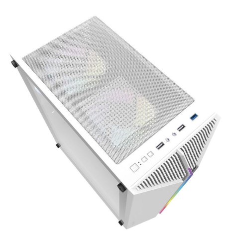 DarkFlash DK151 zabezpieczenia & uchwyty komputerów Midi Tower Biały No name