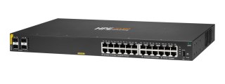 HPE Aruba Networking CX 6000 24p 10M/100M/1G Class4 PoE 4p SFP 1G 370W Switch Zarządzany L3 Gigabit Ethernet (10/100/1000) Obsłu Hewlett-Packard