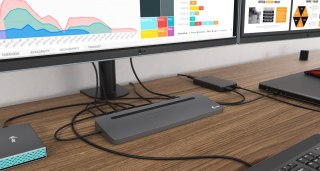 I-tec Metal C31FLATDOCKPDPRO stacja dokująca Przewodowa USB 3.2 Gen 1 (3.1 Gen 1) Type-C Szary I-Tec