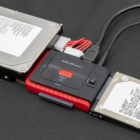 QOLTEC ADAPTER USB 3.0 DO IDE | SATA III Qoltec