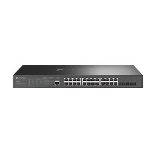 TP-Link Omada SG3428MP przełącznik sieciowy Zarządzany L2+ Gigabit Ethernet (10/100/1000) Obsługa PoE 1U Czarny No name