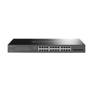 TP-Link Omada TL-SG2428P Zarządzany L2/L2+ Gigabit Ethernet (10/100/1000) Obsługa PoE 1U Czarny No name