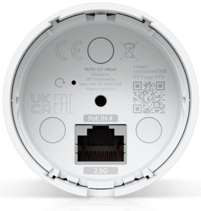 Ubiquiti U7 Mesh 5000 Mbit/s Biały Obsługa PoE UBIQUITI