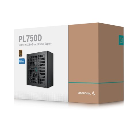 DeepCool PL750D moduł zasilaczy 750 W 20+4 pin ATX ATX Czarny DEEPCOOL