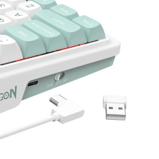 Klawiatura Redragon K719WG Pro Galatin Mint Mambo (K719WG-RGB-PRO) REDRAGON