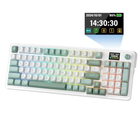 Klawiatura Redragon K719WG Pro Galatin Mint Mambo (K719WG-RGB-PRO) REDRAGON