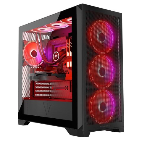 MODECOM Obudowa VOLCANO EXPANSE S APEX ARGB MIDI Black MODECOM