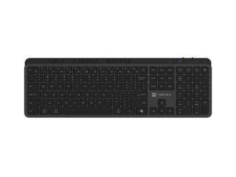 KLAWIATURA NATEC MEDUSA US BEZPRZEWODOWA BT + 2.4GHZ X-SCISSORS SLIM NATEC