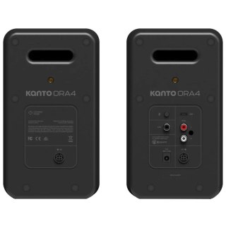Kanto Audio ORA4 - Głośniki referencyjne 140W USB-C / Bluetooth - Black (Para) Kanto Audio