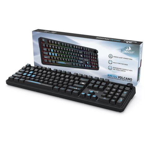 REDRAGON K526BB-WL klawiatura Czarny REDRAGON