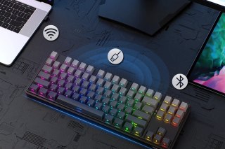 REDRAGON K707SP-RGB-PRO StarBlade klawiatura USB + RF Wireless + Bluetooth Czarny REDRAGON