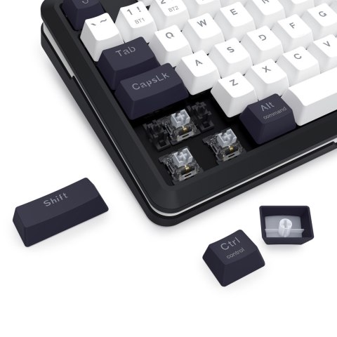 REDRAGON K746WB-RGB-PRO klawiatura USB + RF Wireless + Bluetooth Czarny REDRAGON