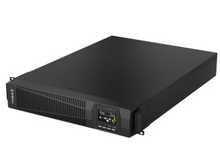 Zasilacz awaryjny UPS Rack 1000VA/900W, 220V/50Hz, TFT LCD obrotowy, SNMP/USB/RS232/EPO, ochrona RJ45, VRLA 2×9Ah, magistrala 24 ALANTEC
